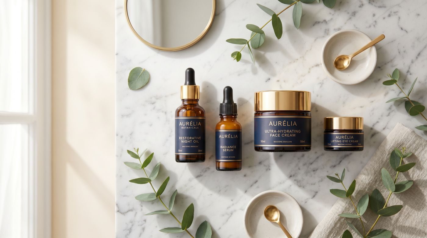 Private label skincare products manufactured by Tamam Türkiye